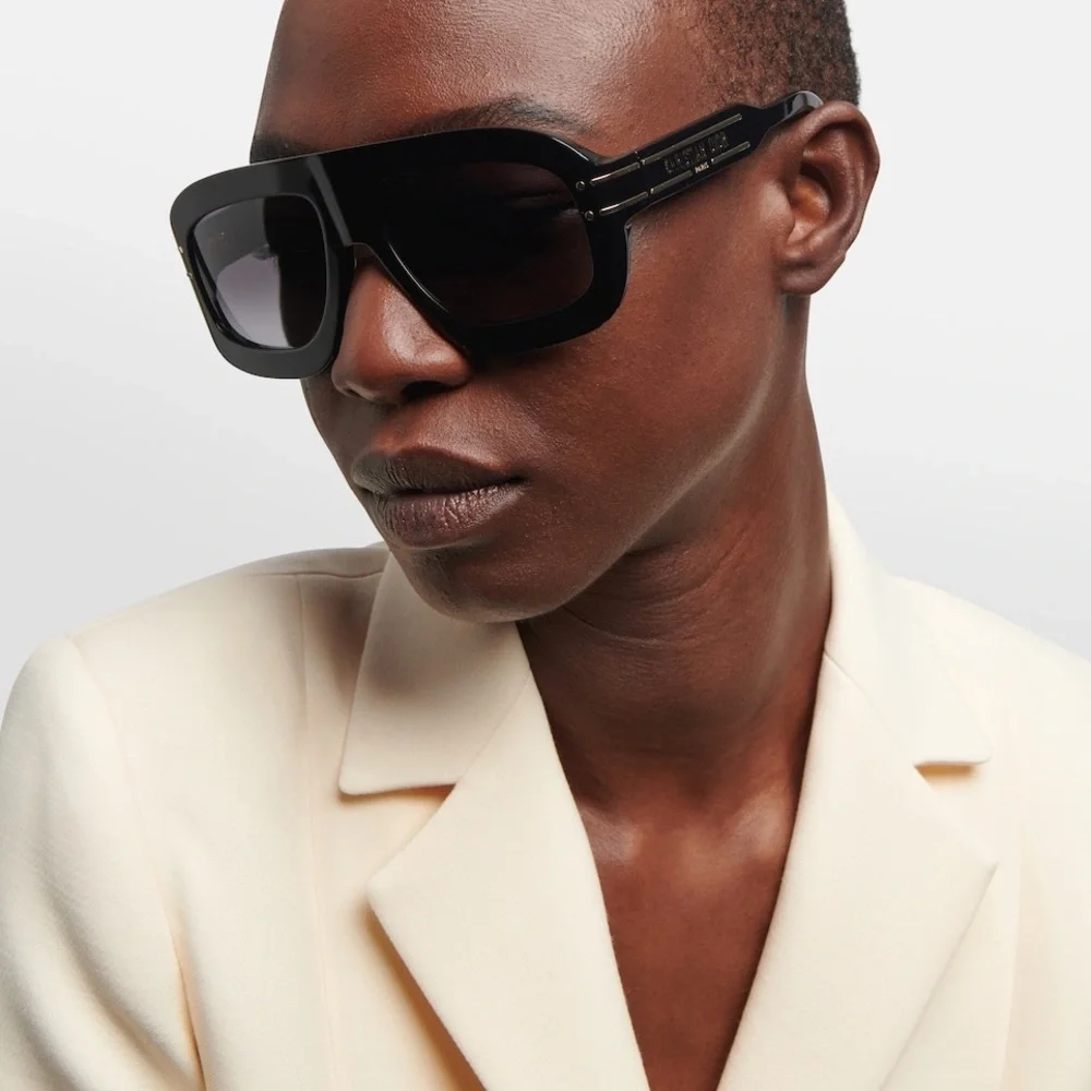 Dior DiorSignature M1U‎ 58MM Mask Sunglasses Black